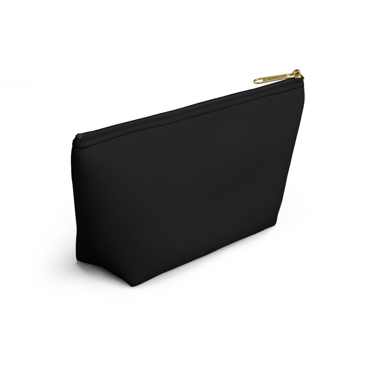 Black Canvas Travel Pouch - Motorcycle Enthusiast Cosmetic Bag by Motorbike101