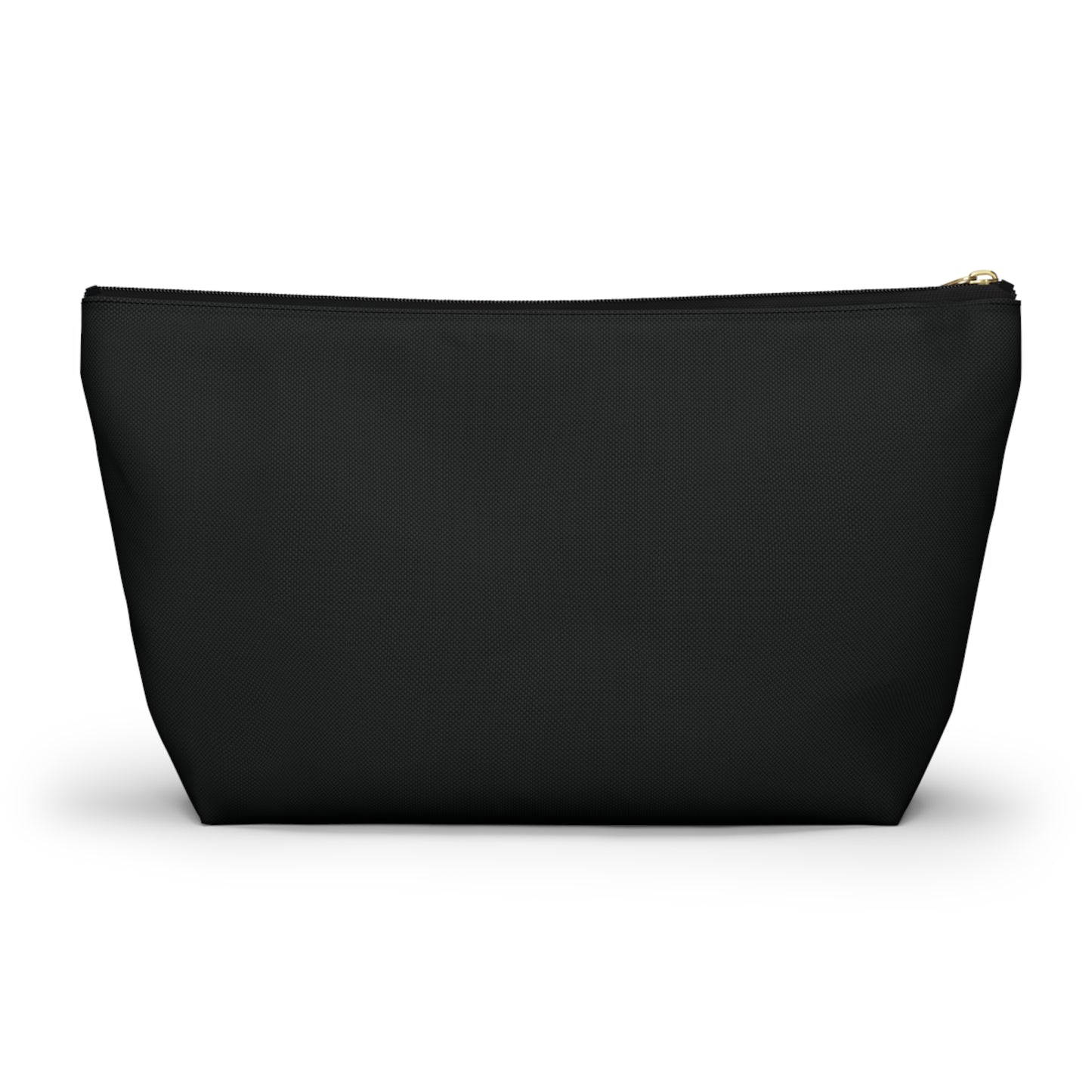 Black Canvas Travel Pouch - Motorcycle Enthusiast Cosmetic Bag by Motorbike101