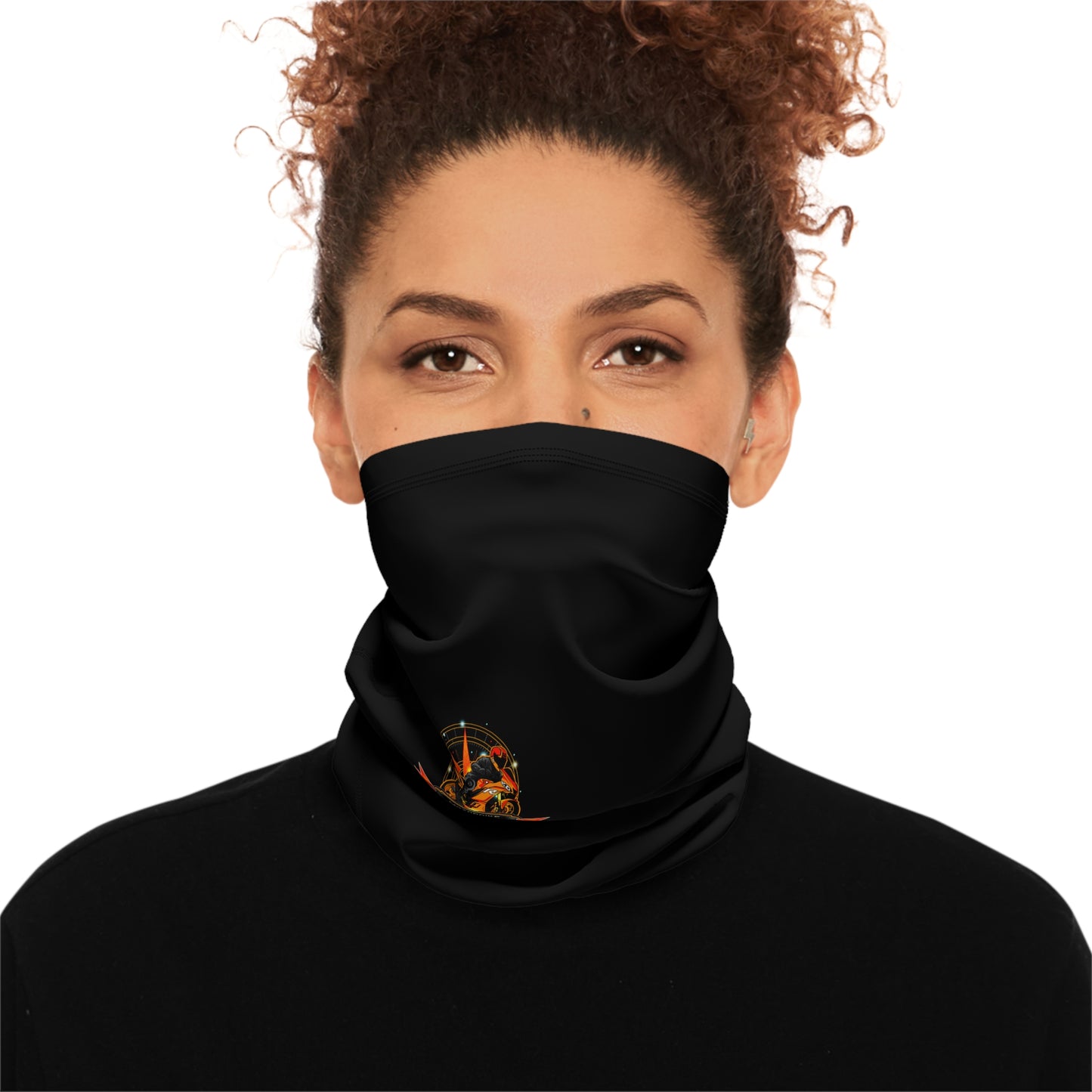 Motorcycle Neck Gaiter with Drawstring - Versatile UV Protection by Motorbike101
