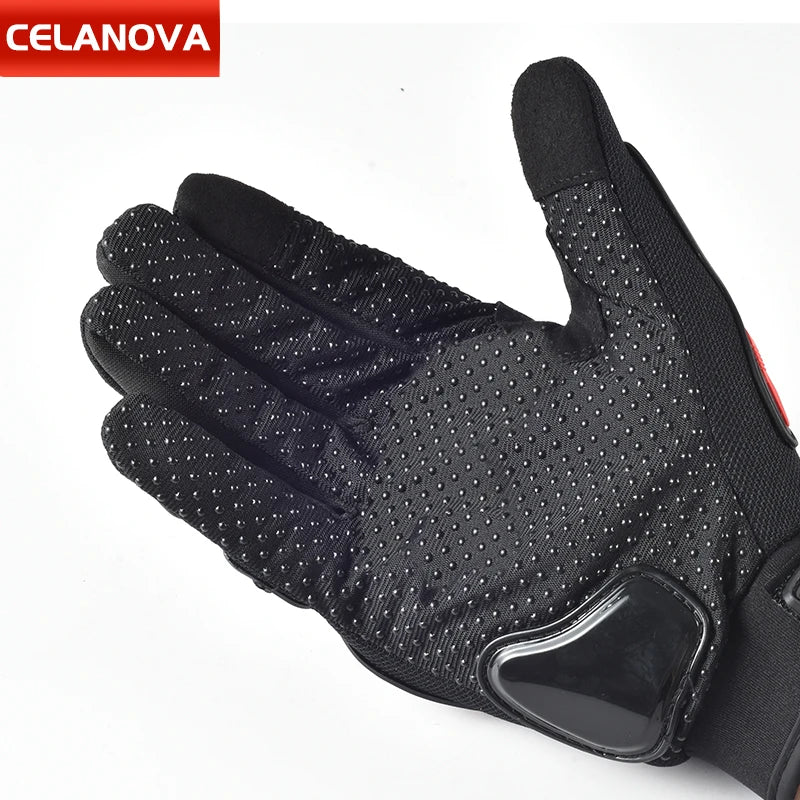 Men's Full Finger Motorcycle Gloves Touchscreen Off-Road