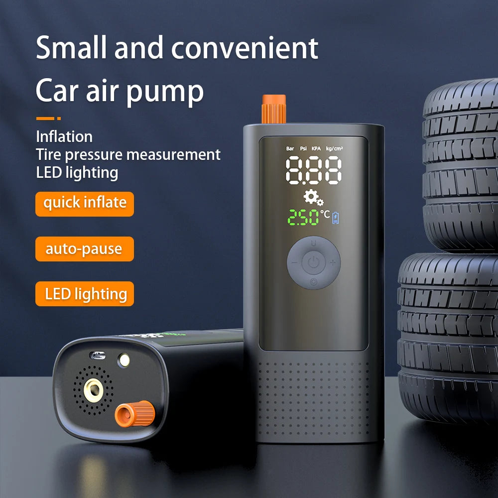 Digital Tire Inflator 150 PSI for Motorcycles & Bikes