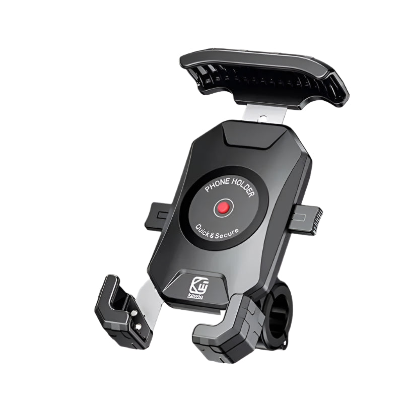 Motorcycle Phone Mount – Anti-Theft with 15W/36W Fast Charger Included