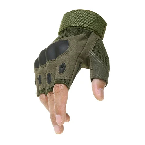 Men's Half Finger Tactical Gloves for Motorcycle