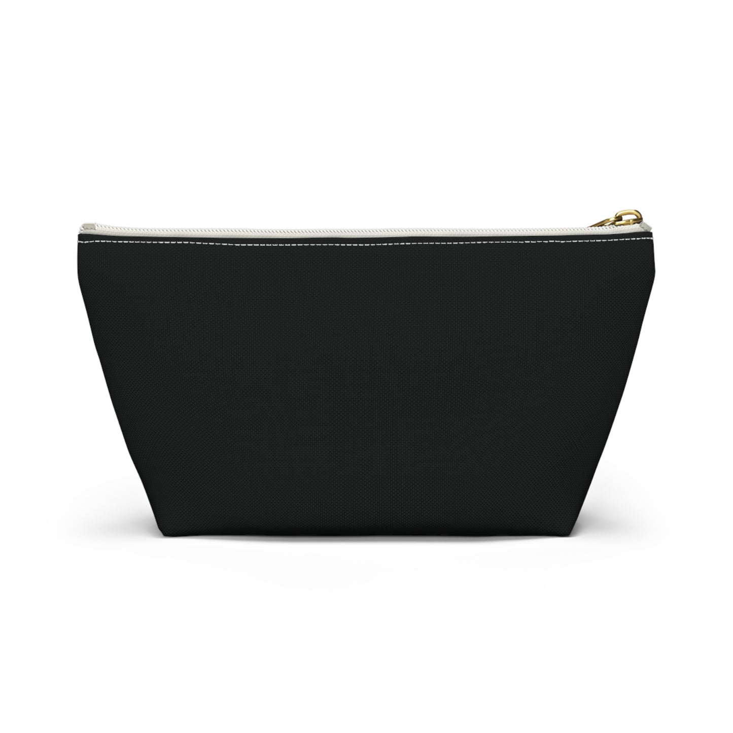 Black Canvas Travel Pouch - Motorcycle Enthusiast Cosmetic Bag by Motorbike101