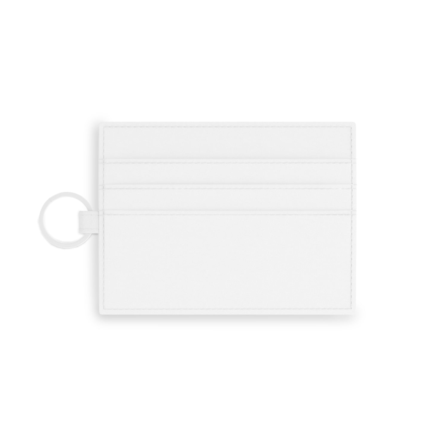 Saffiano Leather Card Holder - White Premium Wallet by Motorbike101