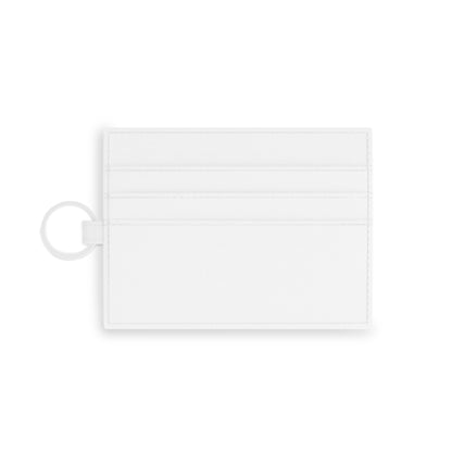 Saffiano Leather Card Holder - White Premium Wallet by Motorbike101