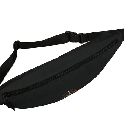 Black Motorcycle Fanny Pack - With Adjustable Strap for Bikers by Motorbike101