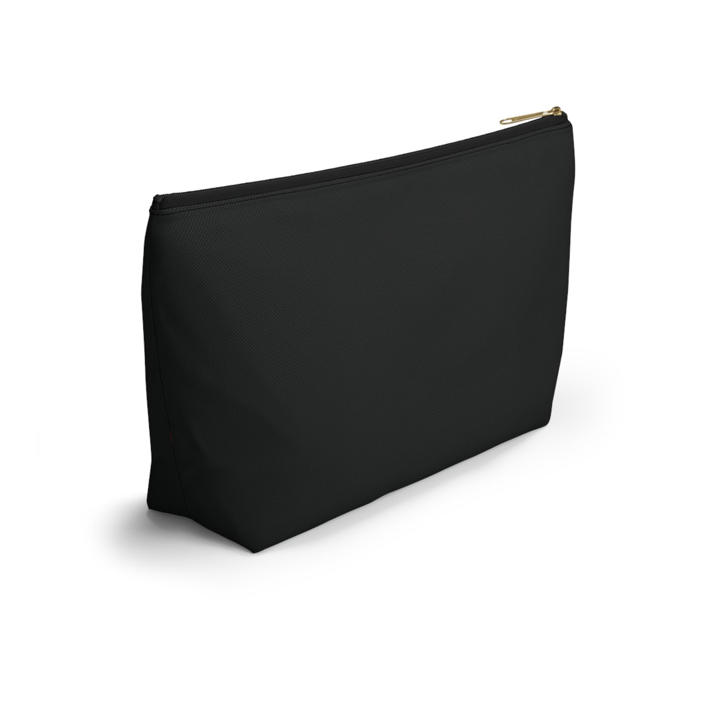 Black Canvas Travel Pouch - Motorcycle Enthusiast Cosmetic Bag by Motorbike101