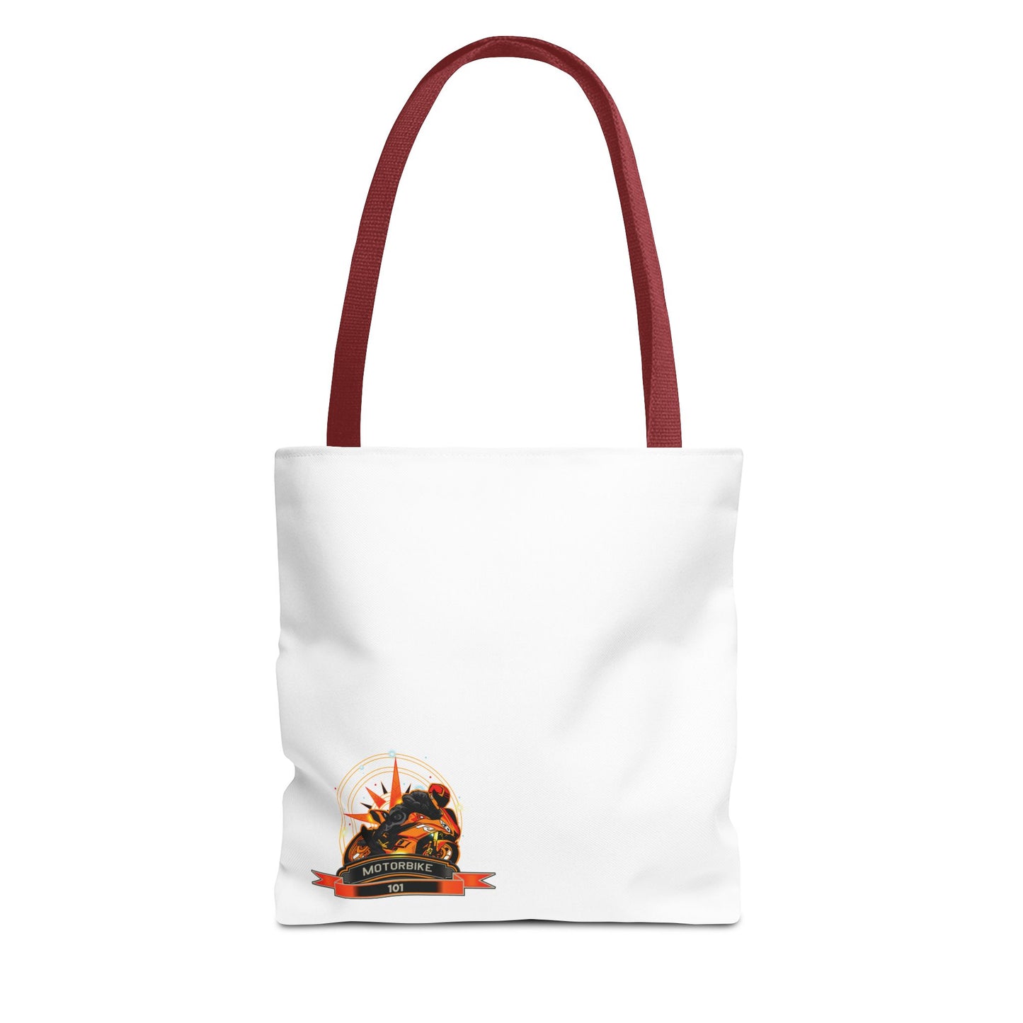 White Canvas Tote Bag - Eco-friendly Bag by Motorbike101
