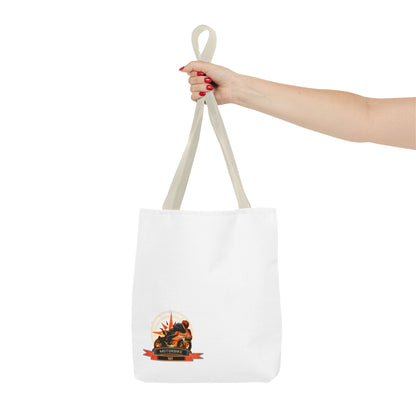 White Canvas Tote Bag - Eco-friendly Bag by Motorbike101