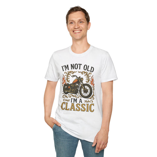 Classic Biker T-Shirt – Vintage Harley-Style Motorcycle Tee