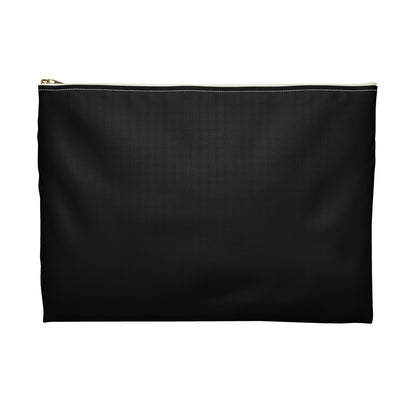 Black Canvas Motorcycle Accessory Pouch - Travel Organizer Bag by Motorbike101