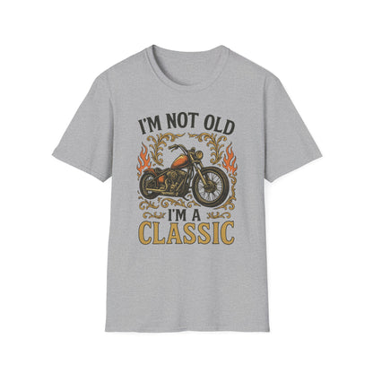 Classic Biker T-Shirt – Vintage Harley-Style Motorcycle Tee
