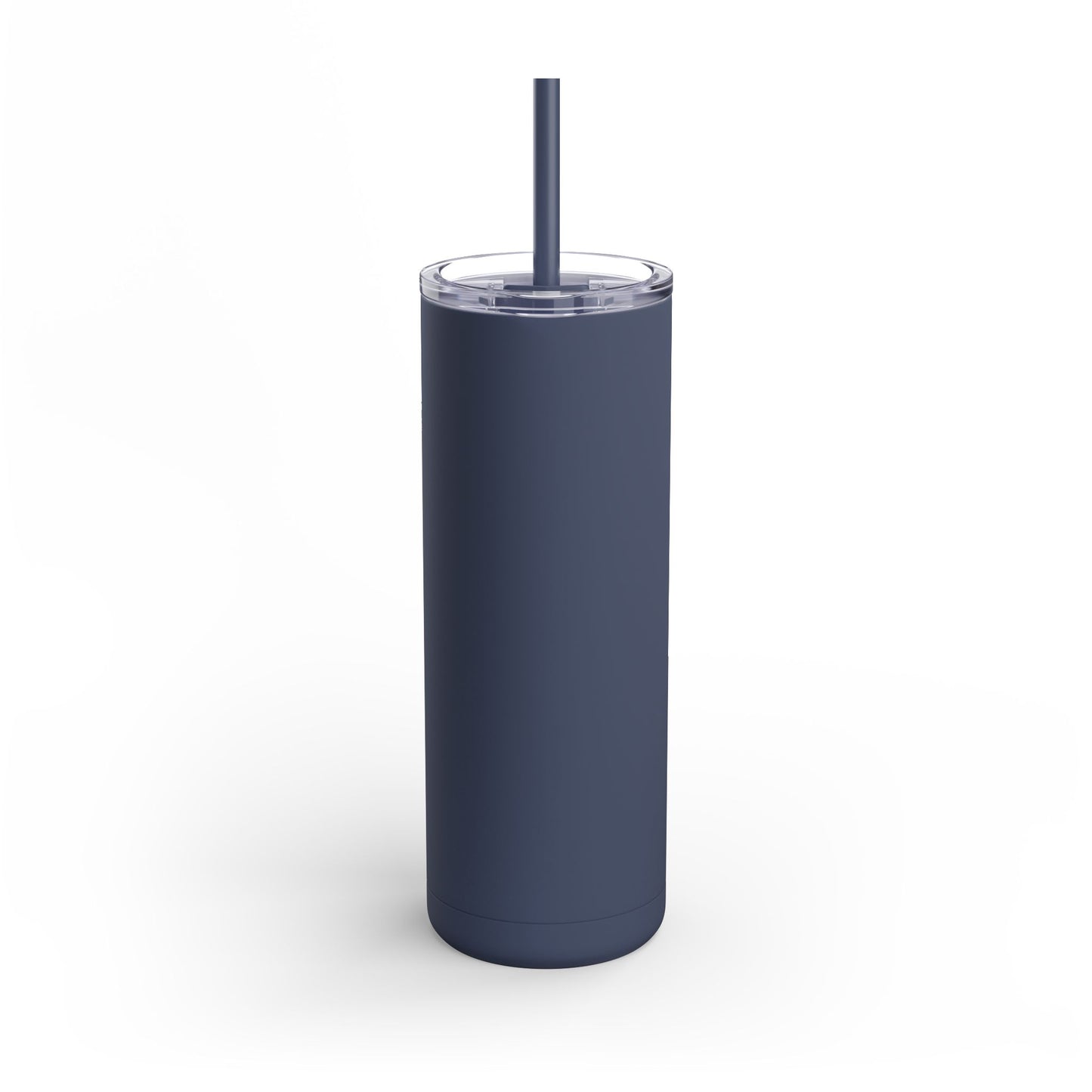 Skinny Matte Tumbler - 20oz Insulated Tumbler with Straw by Motorbike101