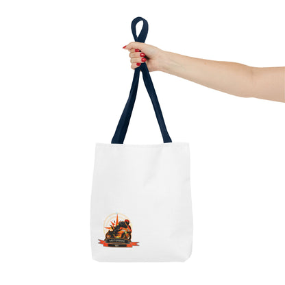 White Canvas Tote Bag - Eco-friendly Bag by Motorbike101