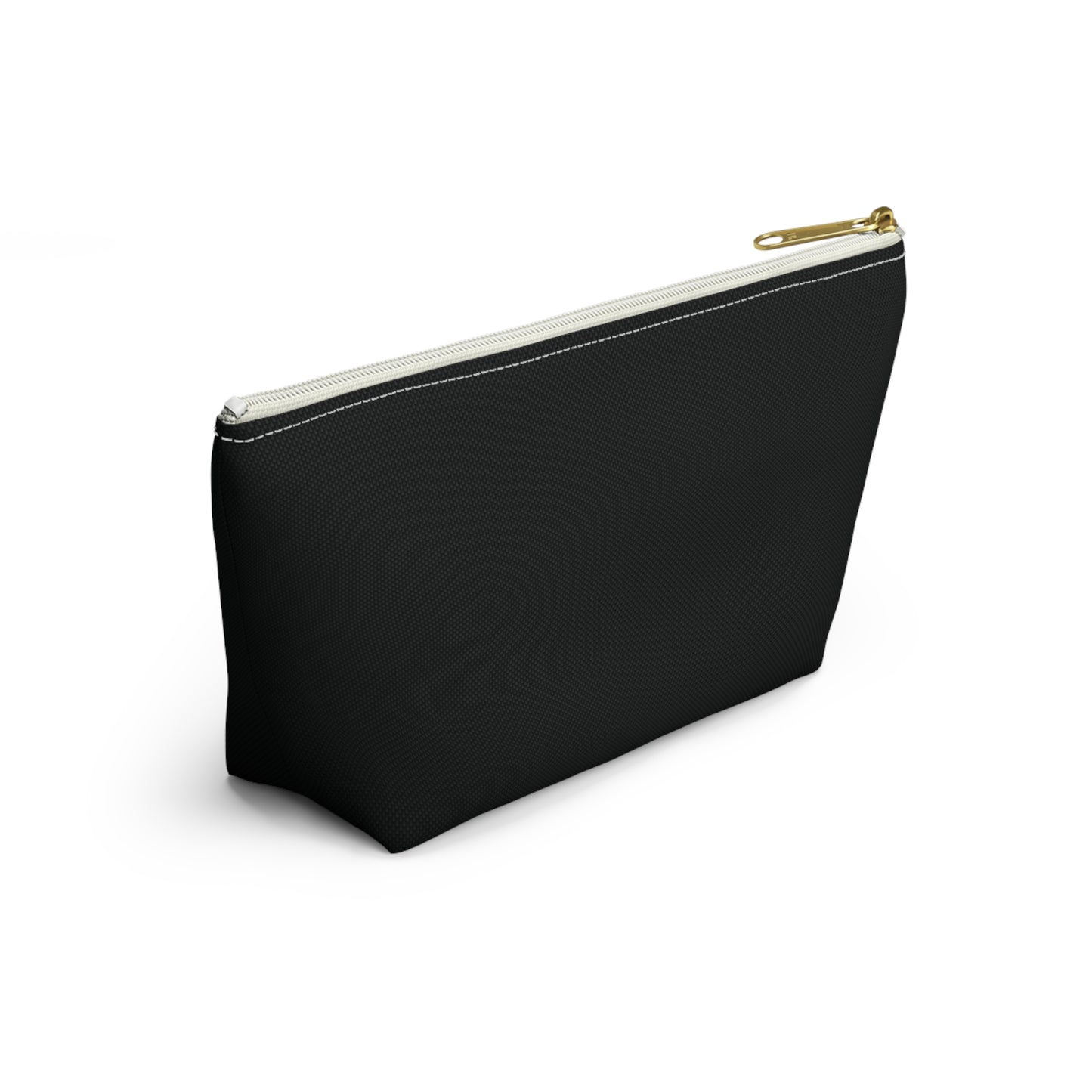 Black Canvas Travel Pouch - Motorcycle Enthusiast Cosmetic Bag by Motorbike101