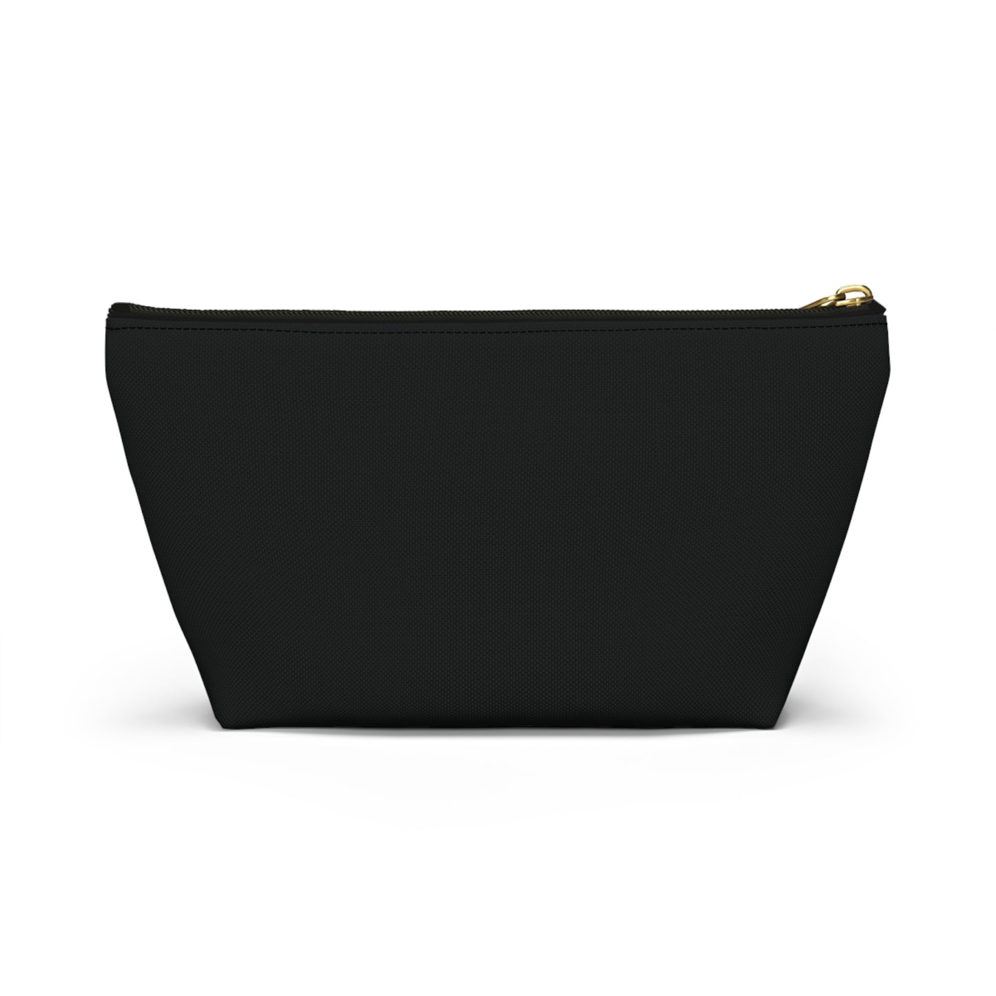 Black Canvas Travel Pouch - Motorcycle Enthusiast Cosmetic Bag by Motorbike101
