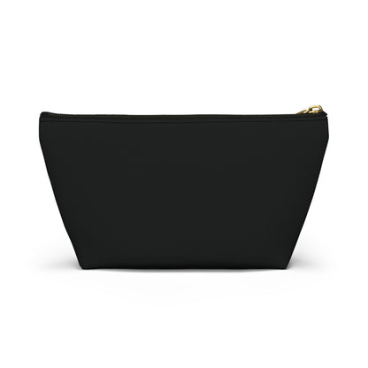 Black Canvas Travel Pouch - Motorcycle Enthusiast Cosmetic Bag by Motorbike101