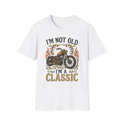 Classic Biker T-Shirt – Vintage Harley-Style Motorcycle Tee