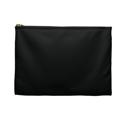 Black Canvas Motorcycle Accessory Pouch - Travel Organizer Bag by Motorbike101