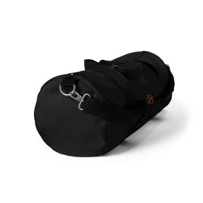 Black Duffle Bag - Gym Bag with Shoulder Strap for Bikers by Motorbike101