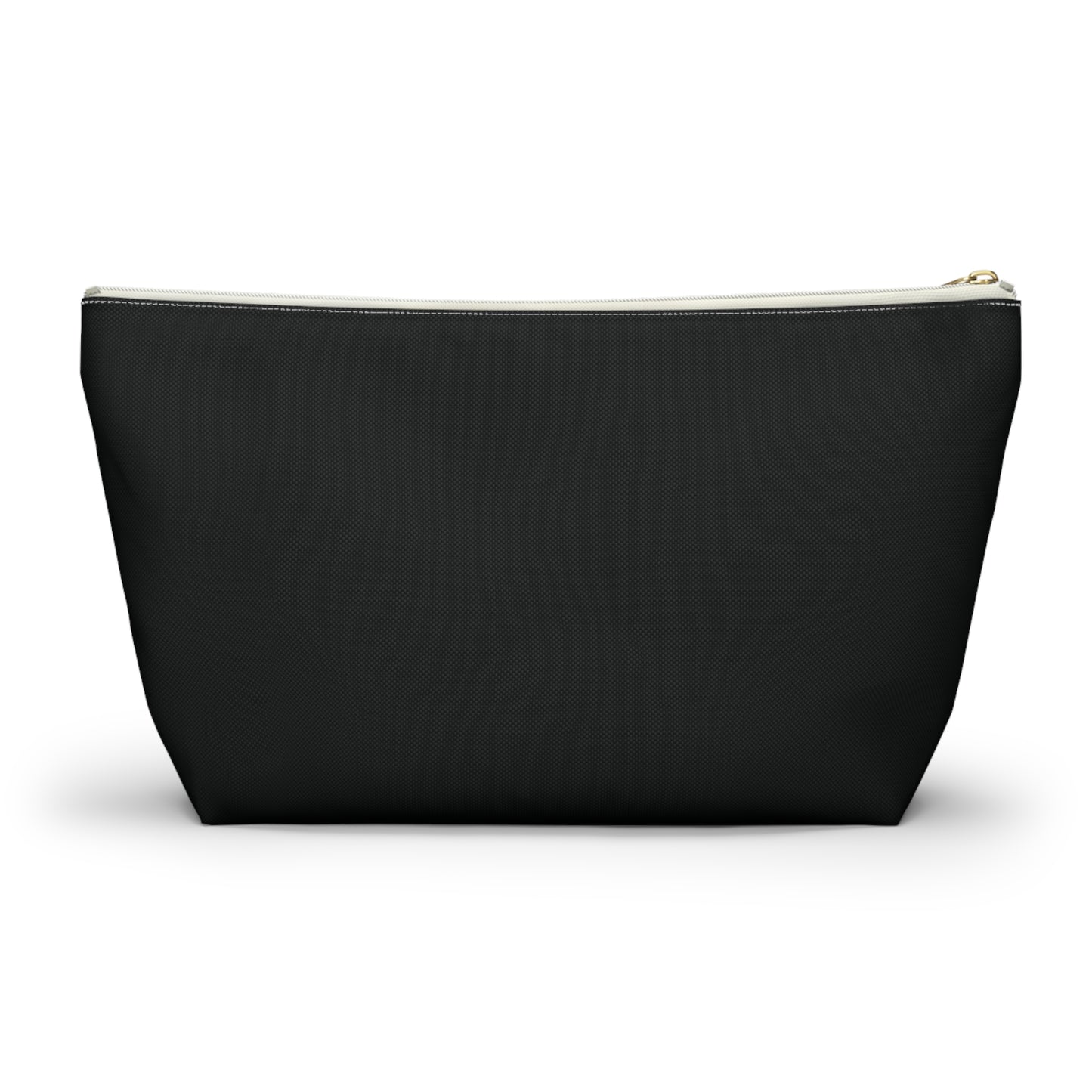 Black Canvas Travel Pouch - Motorcycle Enthusiast Cosmetic Bag by Motorbike101