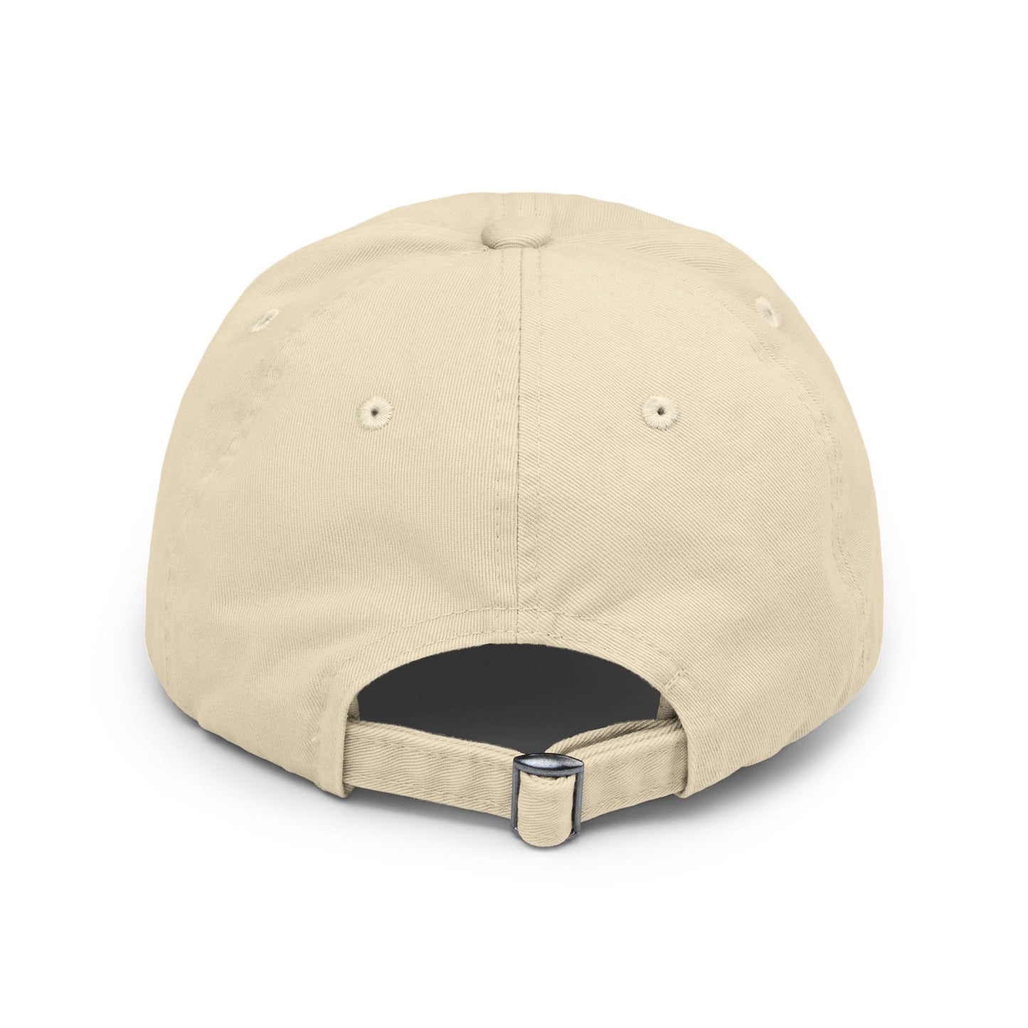 Distressed Baseball Cap - Beige Vintage Motorcyle Hat by Motorbike101