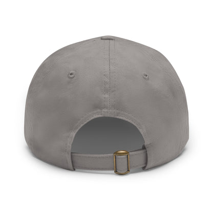Classic Hat with Leather Patch - Baseball Cap by Motorbike101