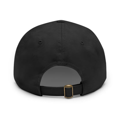 Classic Hat with Leather Patch - Baseball Cap by Motorbike101