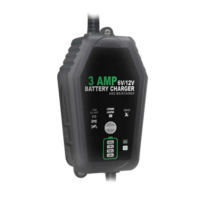 Trickle Charger – 6V/12V Automotive Battery Maintainer for Travel