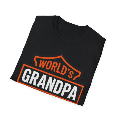 Harley-Style Grandpa T-Shirt – Biker Father's Day Gift