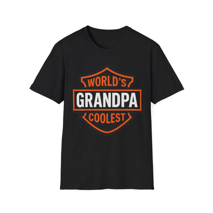 Harley-Style Grandpa T-Shirt – Biker Father's Day Gift