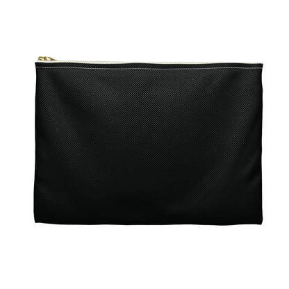 Black Canvas Motorcycle Accessory Pouch - Travel Organizer Bag by Motorbike101