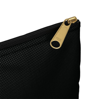Black Canvas Motorcycle Accessory Pouch - Travel Organizer Bag by Motorbike101