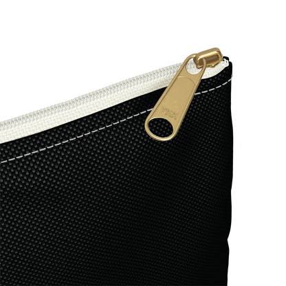 Black Canvas Motorcycle Accessory Pouch - Travel Organizer Bag by Motorbike101