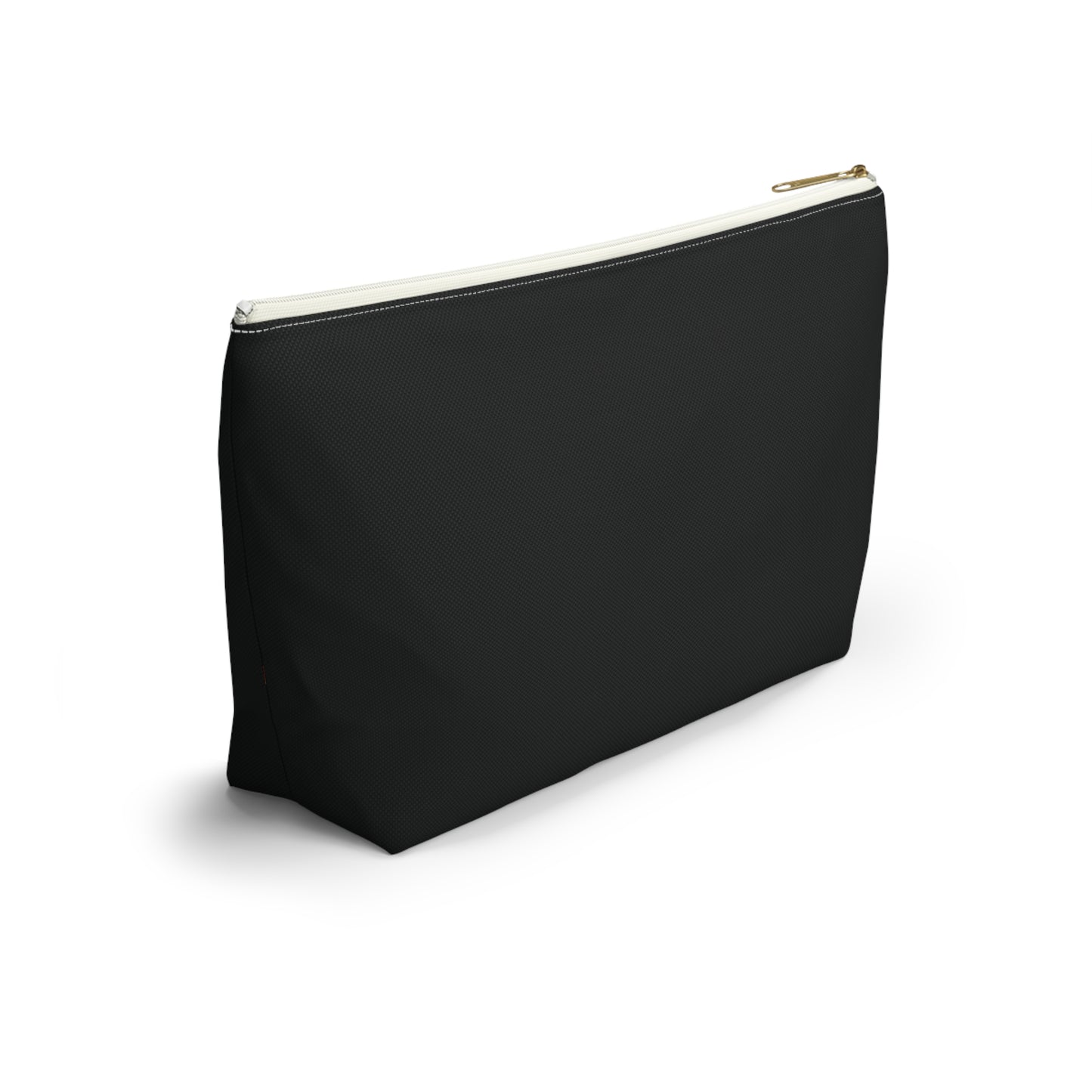 Black Canvas Travel Pouch - Motorcycle Enthusiast Cosmetic Bag by Motorbike101