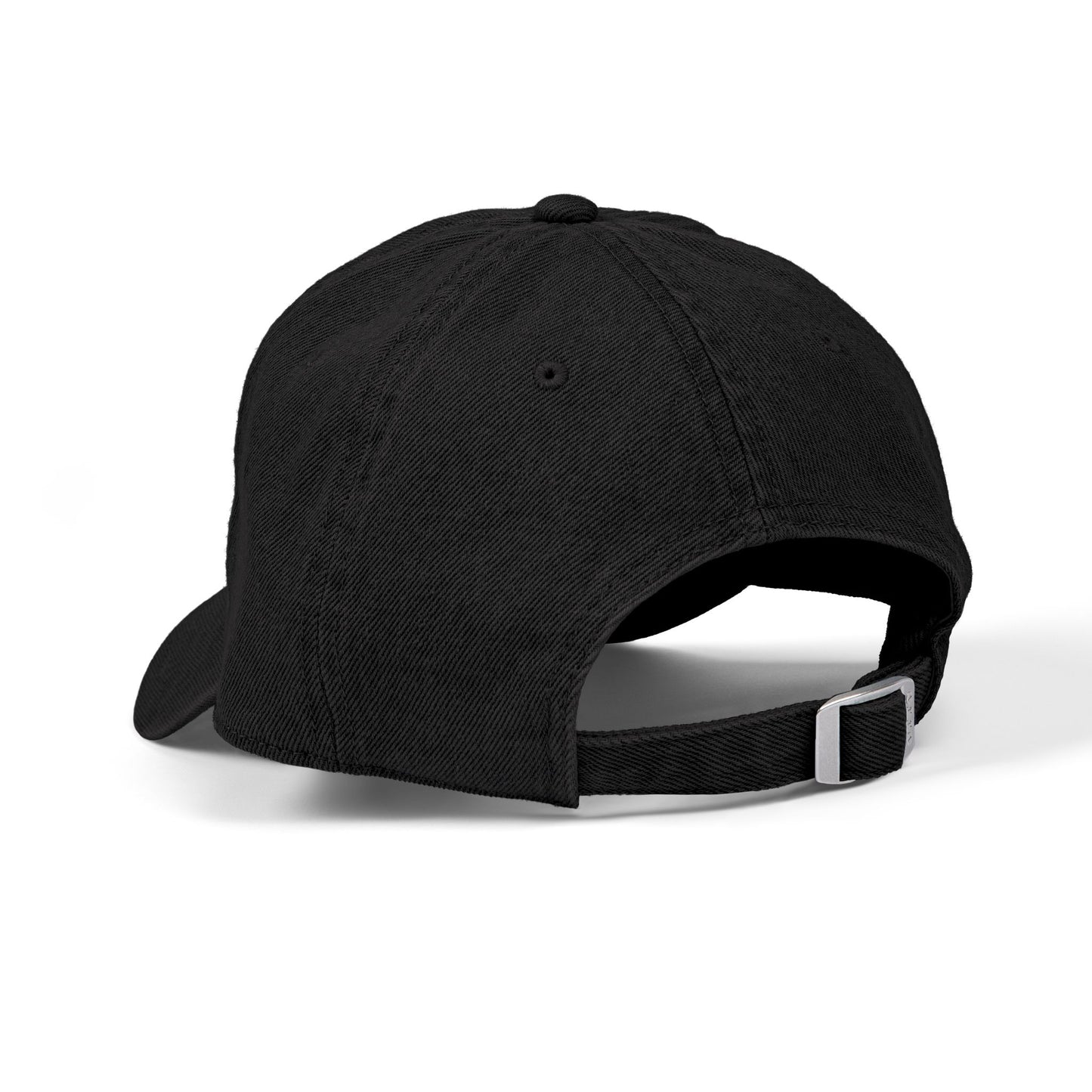 Denim Baseball Cap - Embroidered Motorbike101 Logo