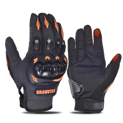 Men's Full Finger Motorcycle Gloves Touchscreen Off-Road