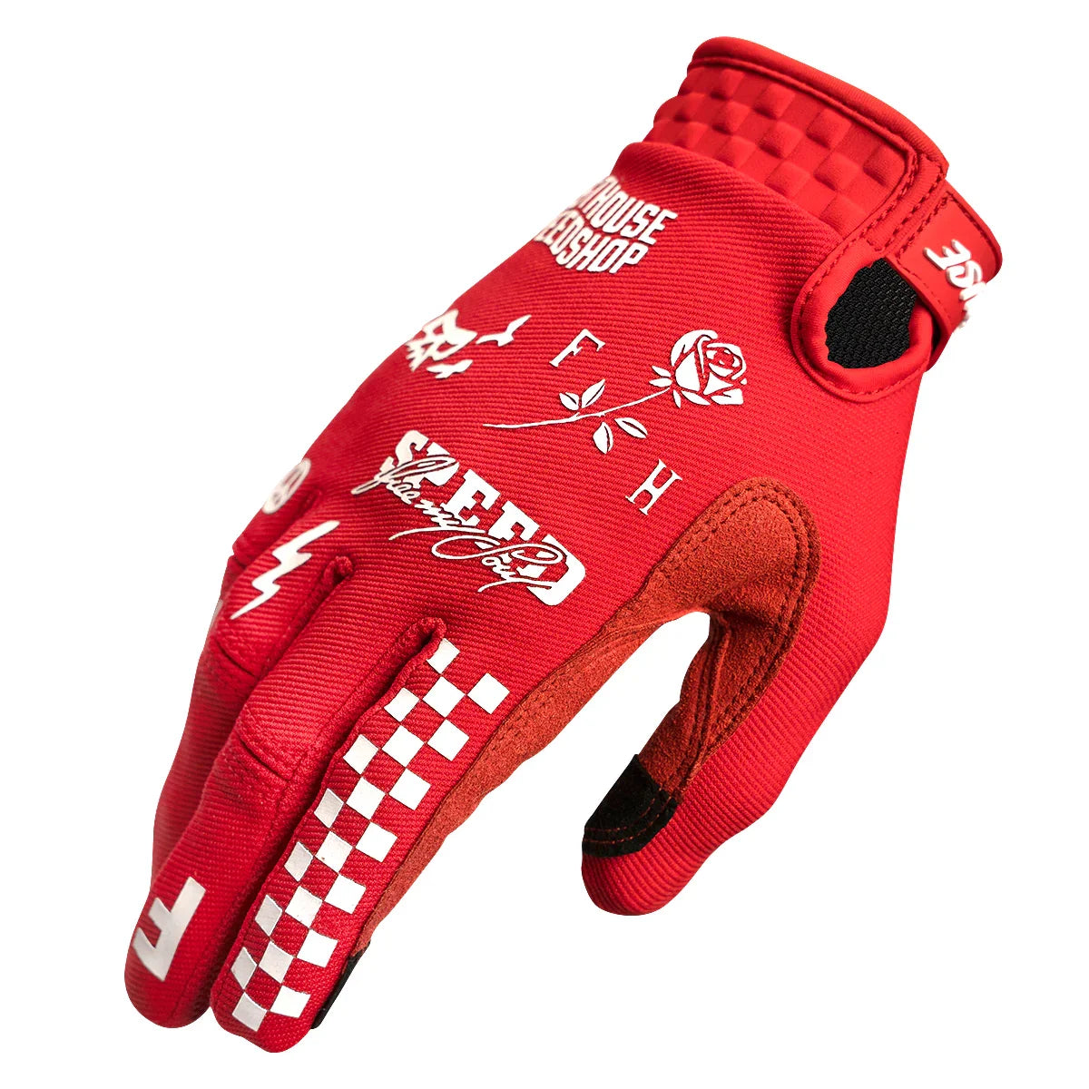 2024 FH MX Red Gloves - Motocross & Cycling Essential