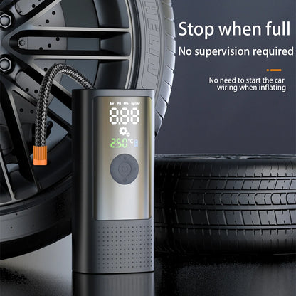 Digital Tire Inflator 150 PSI for Motorcycles & Bikes