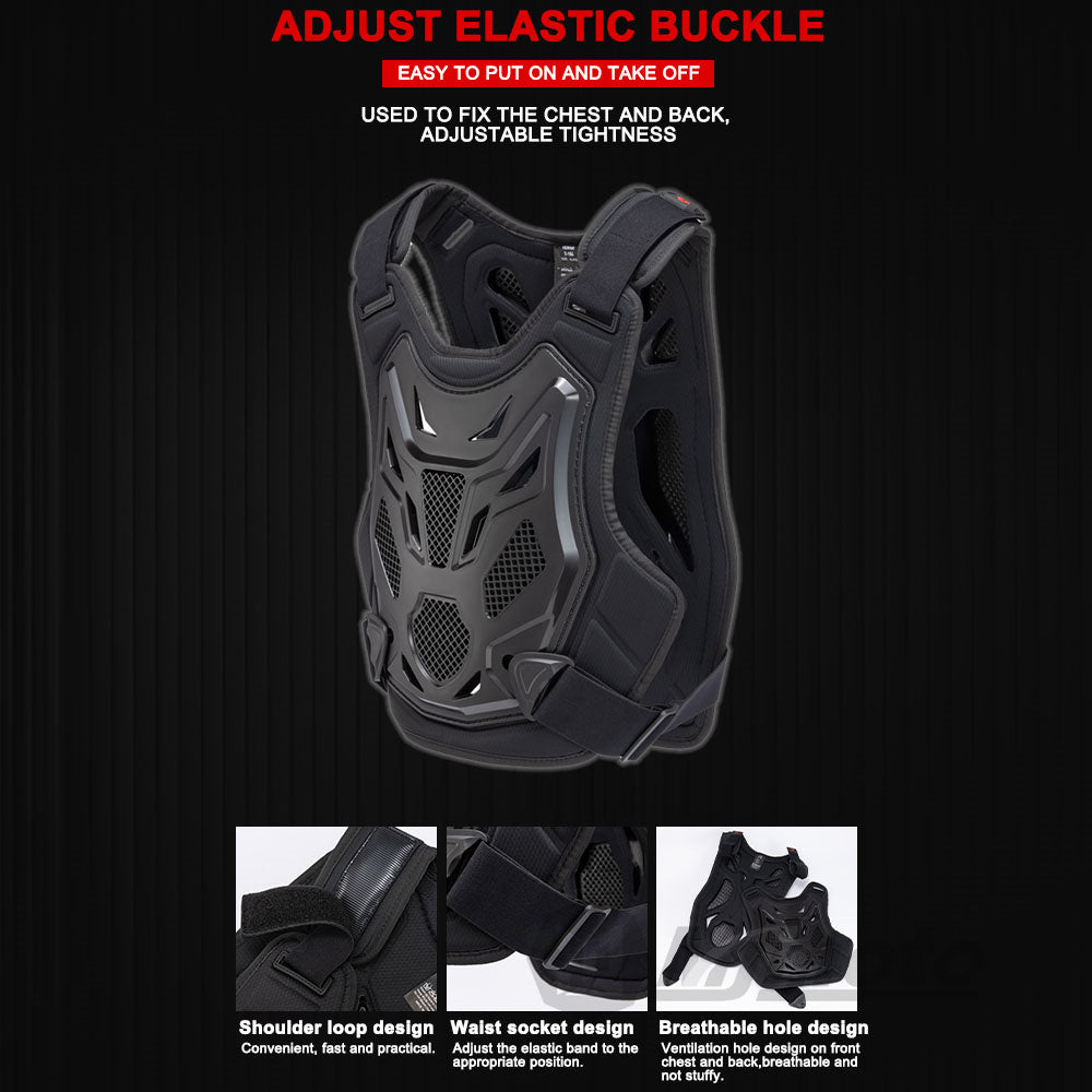 Motorcycle Body Armor by VEMAR - Anti-Fall Motocross Vest