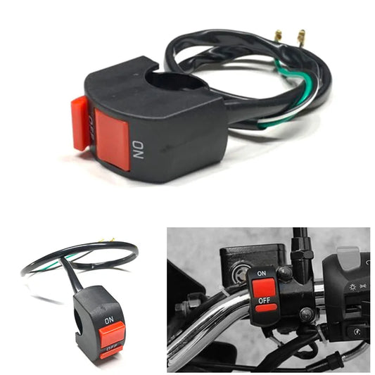 Motorcycle Scooter Double Flash Signal Light Switch - Headlight Mod
