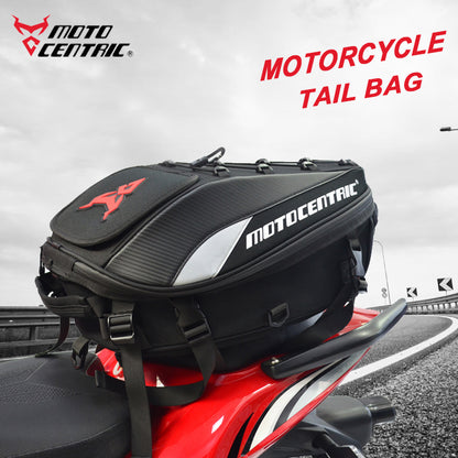 Motocentric Waterproof Motorcycle Tail Bag - Versatile and Durable