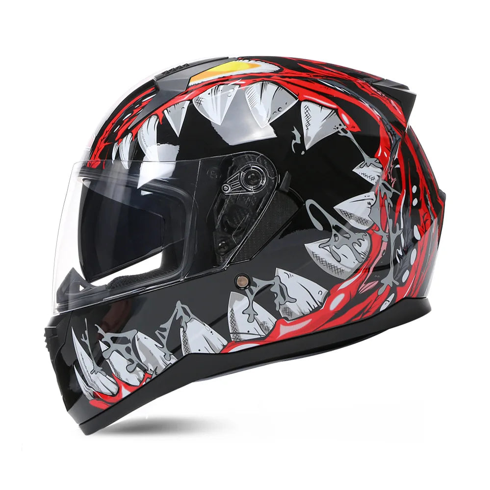 Casco Moto Full Face Helmet - Ultimate Safety for Riders