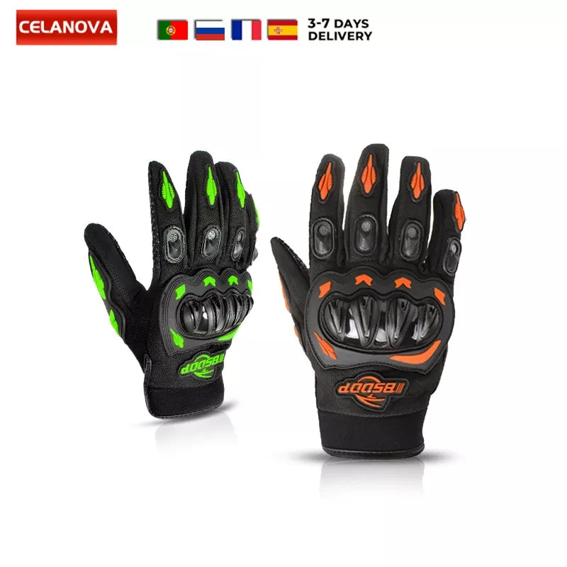 Men's Full Finger Motorcycle Gloves Touchscreen Off-Road
