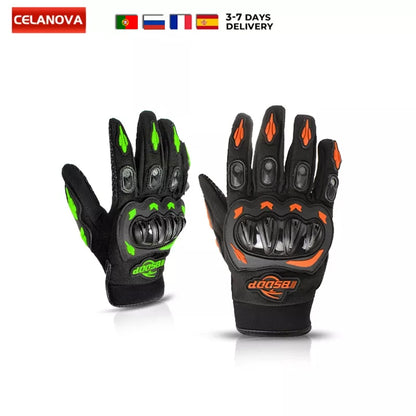 Men's Full Finger Motorcycle Gloves Touchscreen Off-Road