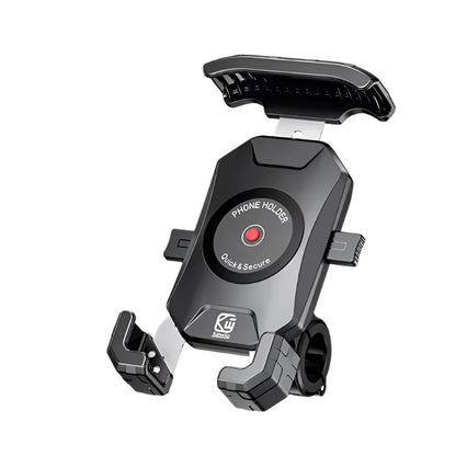 Motorcycle Phone Mount –  Anti-Theft with 15W/36W Fast Charger Included