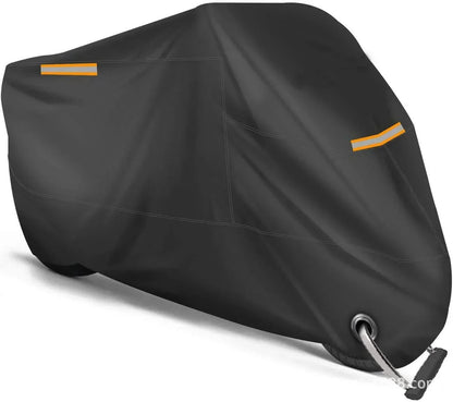 190T Motorcycle Cover Waterproof Outdoor Protection