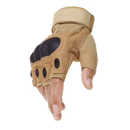 Men's Half Finger Tactical Gloves for Motorcycle