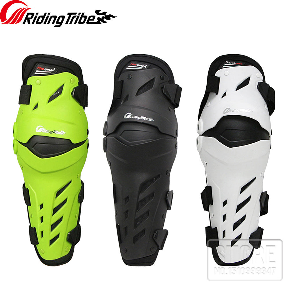 Motorcycle Knee Protectors - 3 Colors, Impact-Resistant Gear